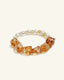 Citrine & Freshwater Pearl Bracelet(黄水晶淡水珍珠手链)