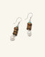 Rice Pearl Turquoise Earrings(米珠绿松石耳饰)