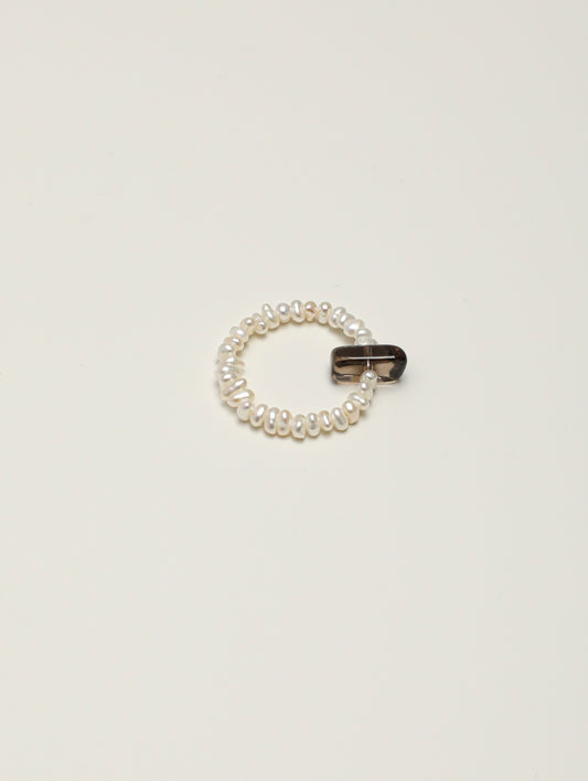 The Terre Smoky Quartz and Baroque Pearl Band