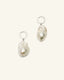 Baroque Pearl Drop Earrings（巴洛克珍珠垂坠耳环）