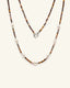 Freshwater Pearl Gemstone Necklace（丹霞淡水珍珠宝石项链）