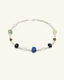Freshwater Pearl & Clear Quartz Necklace, front view