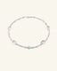 Larimar Pearl Quartz Necklace（海纹石珍珠水晶项链）