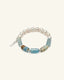 Pearl Blue Calcite Bracelet（珍珠蓝方解石手链）
