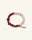 Pearl Red Stone Bracelet（珍珠红石手链）