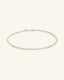 Rice Pearl Strand Necklace, front view