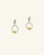 Rice Pearl Silver Earrings（米珠纯银耳环）